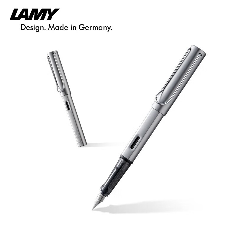 凌美（LAMY）钢笔 恒星系列墨水笔签字笔 书写练字正姿钢笔 企业团购定制 深灰色26--0.5mm
