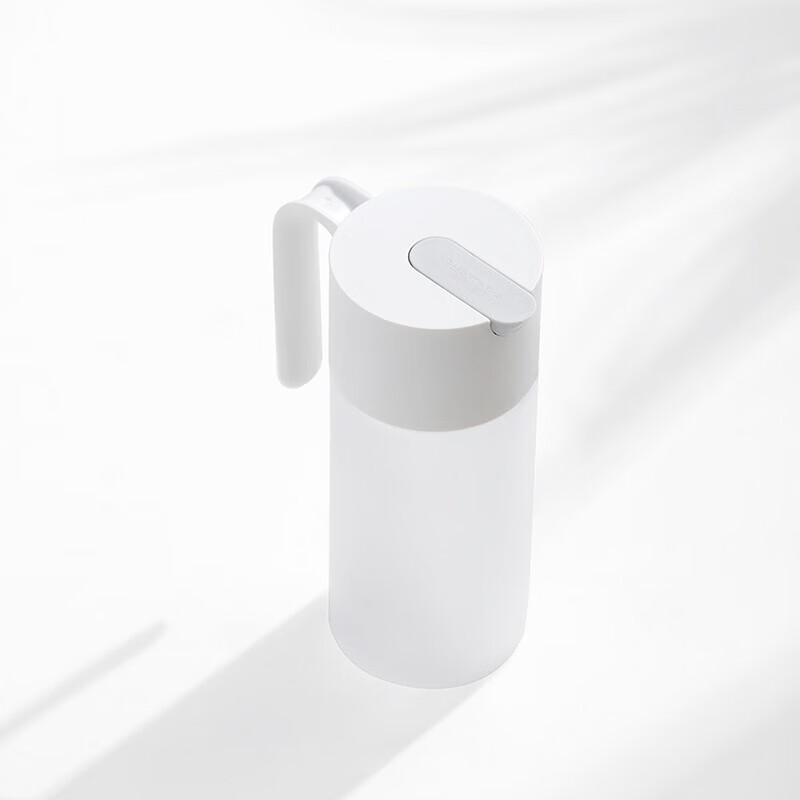 茶花银离子抗菌油壶厨房大油罐壶防漏玻璃油壶油罐酱油瓶醋瓶 欧铂兹*自开盖油壶550-磨砂款