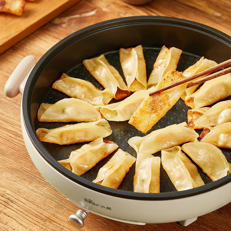 小熊（Bear）电饼铛 薄饼机家用早餐机智能定时调温电煎锅 DBC-D10L3 安心系列