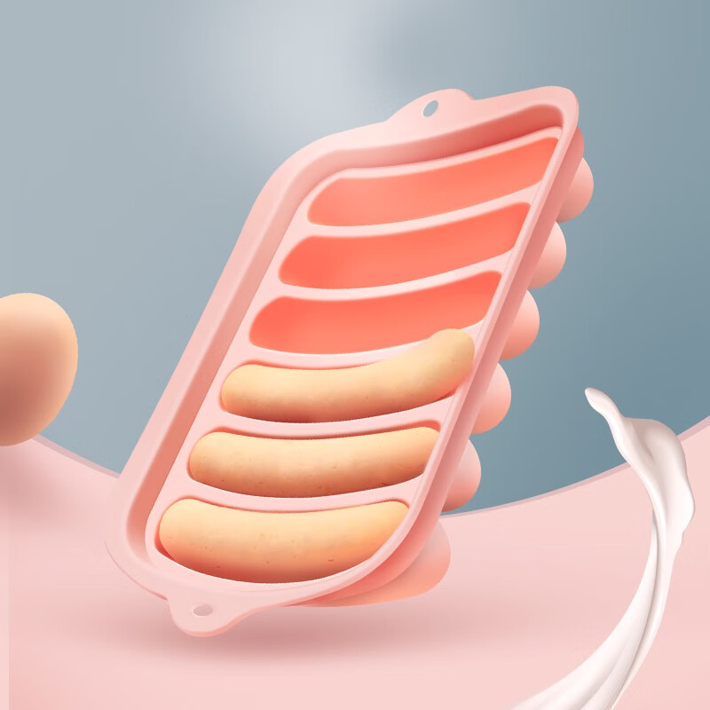 Magic Kitchen sausage mold baby food aid tools silicone self-made children's steamed sausage baby household ham sausage