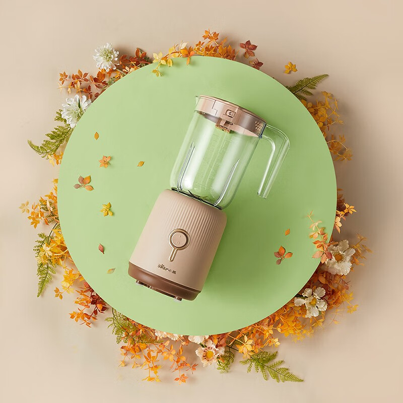 Bear辅食机婴儿宝宝料理机多功能家用小型破壁机搅拌机奶昔机LLJ-C10S2单杯