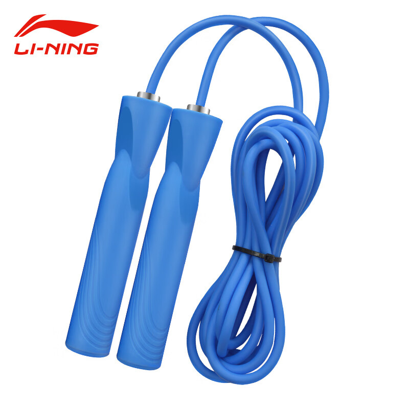 Li Ning Li-Ning rope skipping metal bearing length adjustable male and female fitness Sporting Goods student adult rope skipping blue