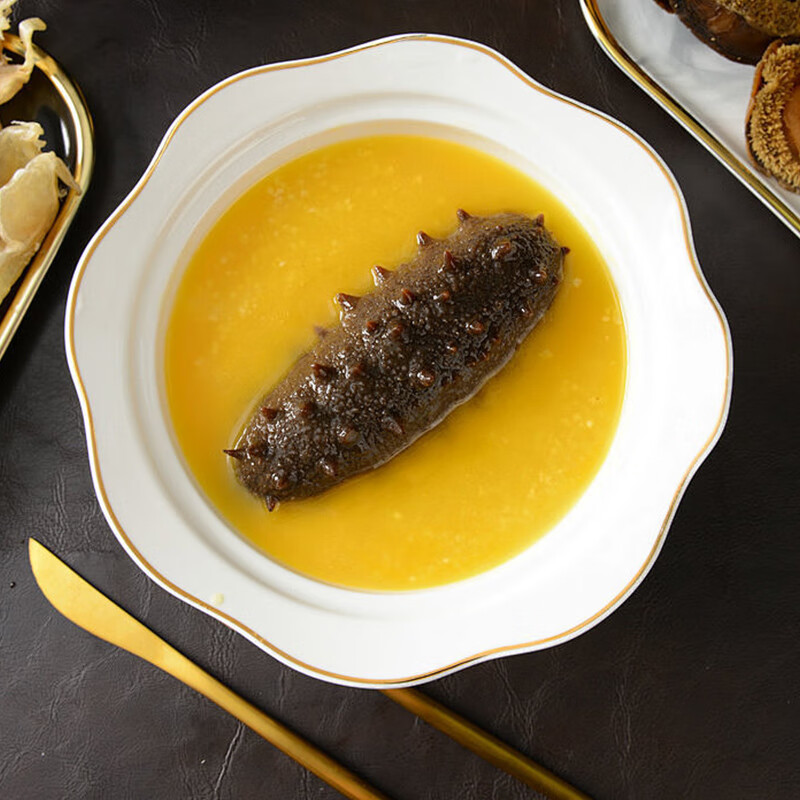 塞翁福 大连即食海参7只装 固形物75%以上 即食辽刺参 即食海参318g