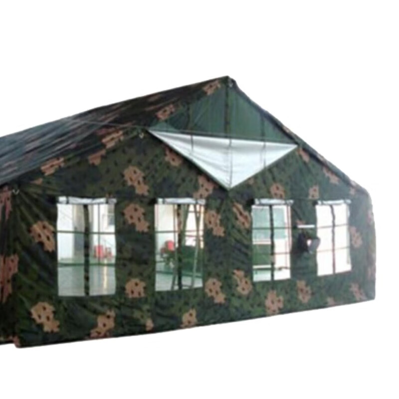 荣兵 户外帐篷大型连排野营野战帐篷7.2m*10m