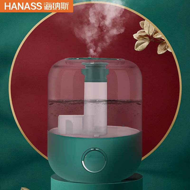 Add water to hanass humidifier large capacity humidifier bedroom living room dual purpose air humidifier for mother and baby Mini fog sj-js1901