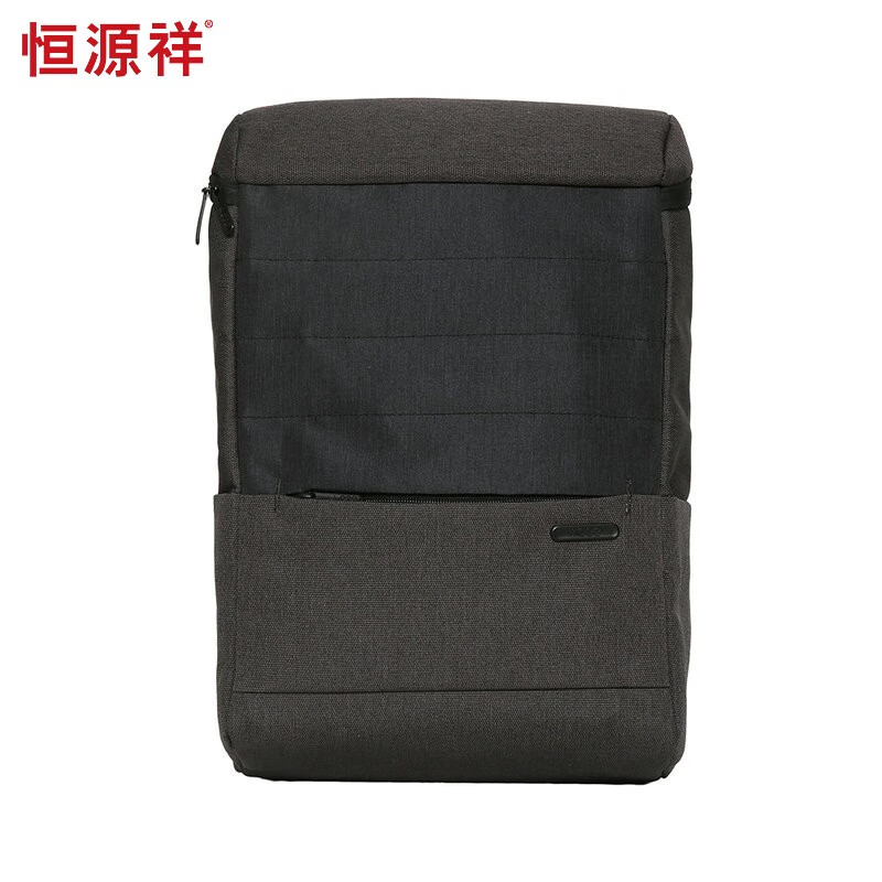 恒源祥（HYX）简约双肩包校园背包电脑包通勤包 HYX0174红色