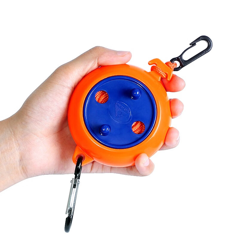 Jiatu joytour clothesline travel portable hole free clothesline outdoor business trip hotel indoor clothesline orange