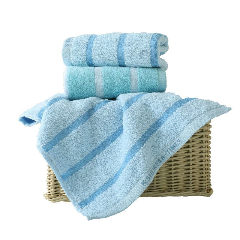 金号A-TIMES系列梦幻4A毛巾-4 三条毛巾袋装AT007-4