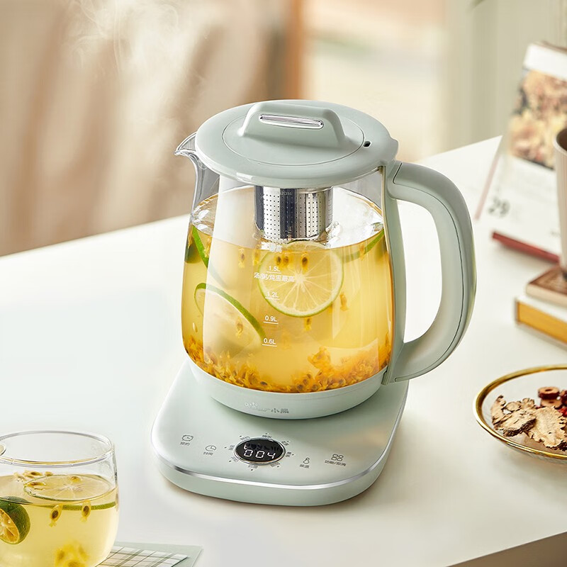 小熊（Bear） 养生壶煮茶壶电水壶花茶壶1.8L烧水壶 YSH-B18P1【ZMD安心系列】 YSH-B18P1