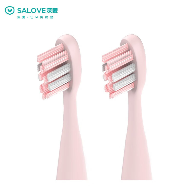 Save love electric toothbrush head sa-2-ps1-1 fits dream series Pink 2 pieces