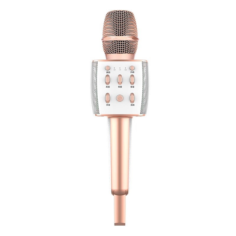Sony Ericsson soaiy MC3 national karaoke mobile phone microphone audio integrated singing bar wireless Bluetooth home TV singing children's microphone champagne gold