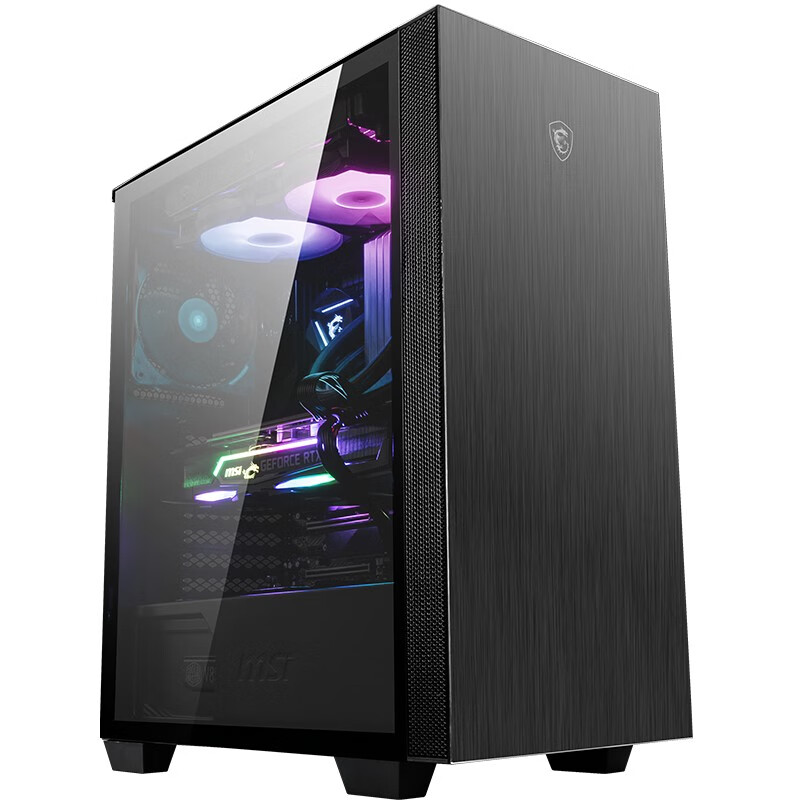 MSI pelong axe 2 tower game computer case (front type-C / 360 water-cooled / glass side transparent) (MPG sekira 100p)