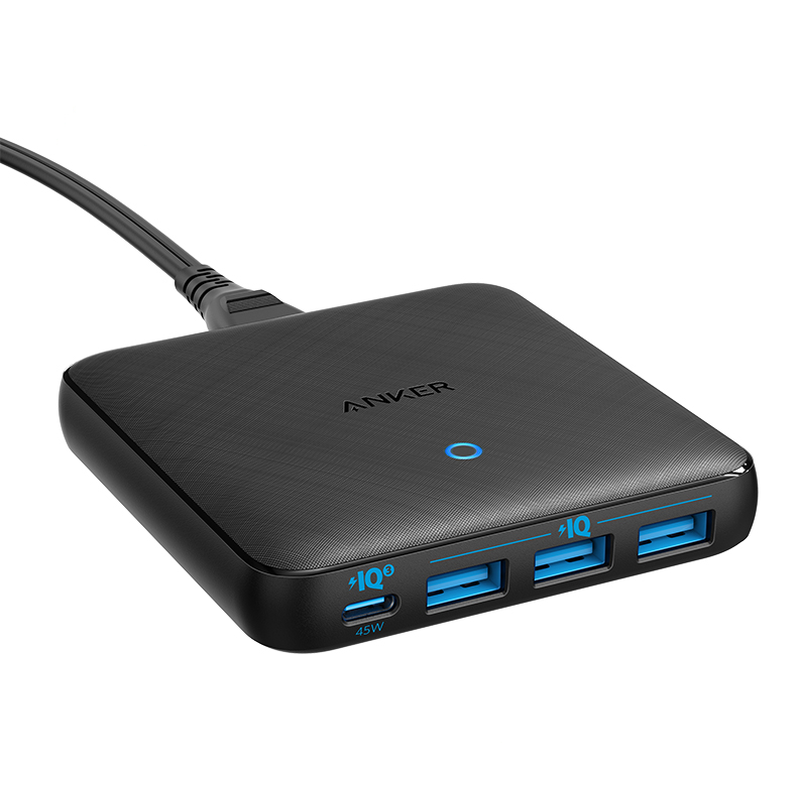 Anker Gan usb-c multi port charger 65w1c3apd fast charging head type-C + USB data cable charging plug iphone11pro / xsmax mobile notebook macbook