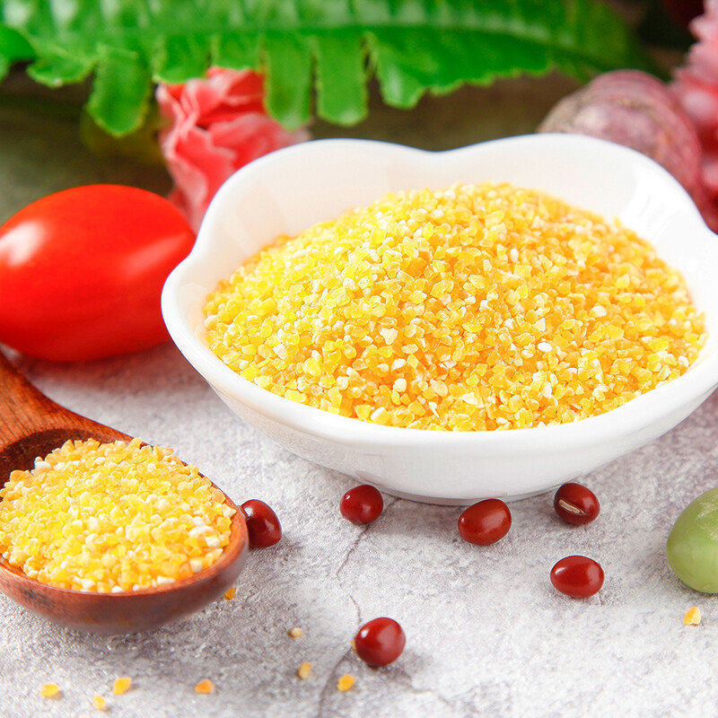 燕之坊 小玉米渣1kg（玉米碴五谷杂粮玉米碜煮粥大米伴侣）