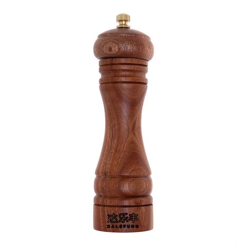 Daluofeng solid wood pepper grinder ebony solid wood pepper grinder seasoning grinder mbj31 6 inches