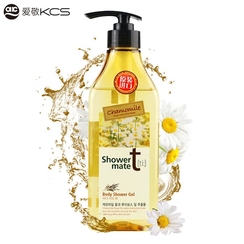 爱敬kcs香草滋润保湿沐浴露550g 韩国进口(沐浴液淋浴露 香氛沐浴乳