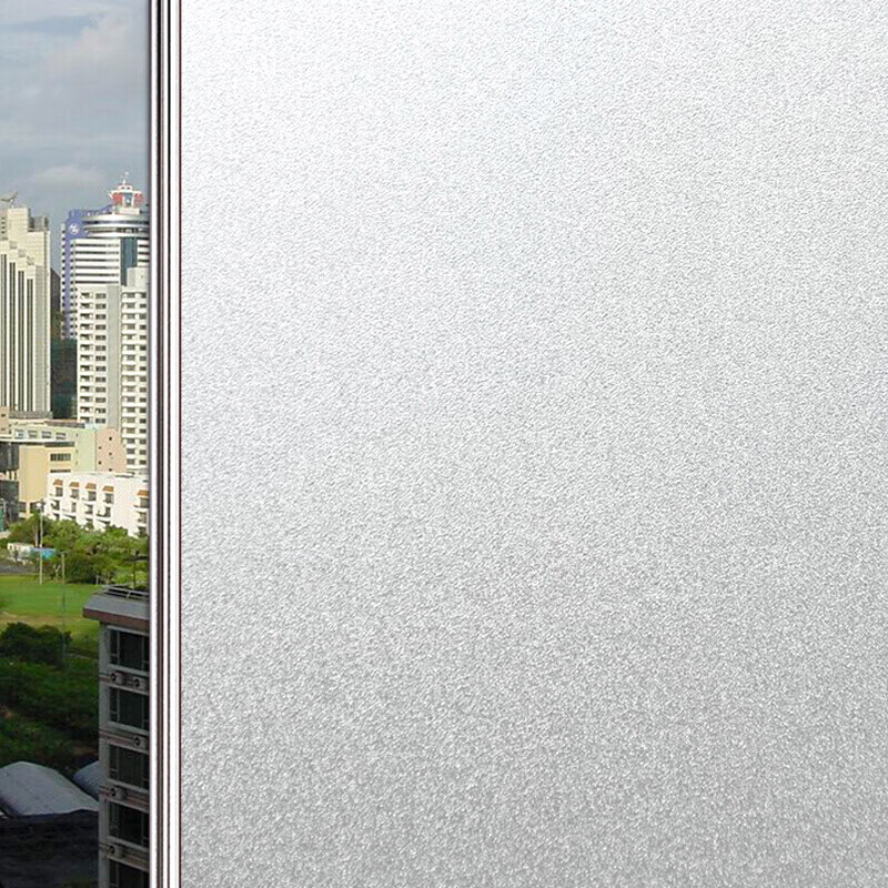Luochu luxchic frosted glass film glass sticker transparent opaque office bathroom window glass film window sticker self-adhesive 90cm * 2m