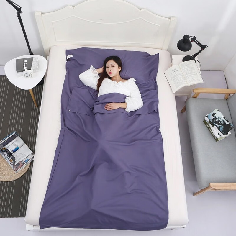 Companion line dirty sleeping bag travel bed sheet adult single double hotel hotel business trip portable quilt cover dirty essential bl9302 sapphire single