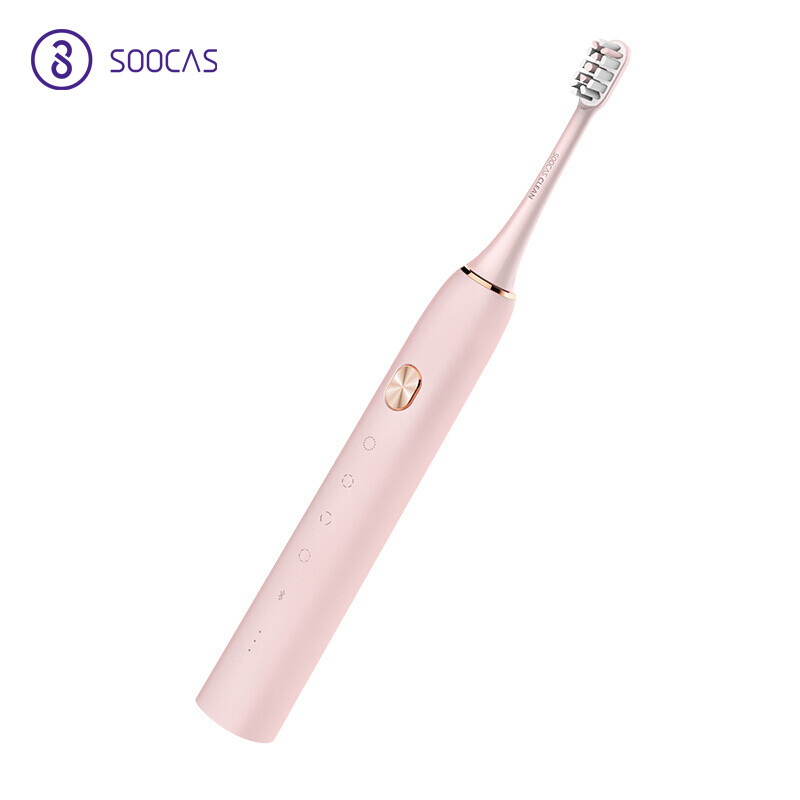 Soocas electric toothbrush adult oral care sonic toothbrush inductive charging X3 Bluetooth Girl Pink Gold USB upgrade