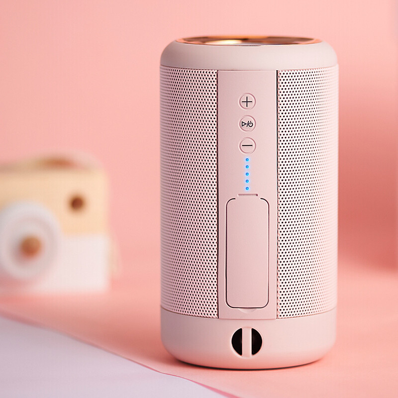 SAST Bluetooth speaker A66 Sakura powder portable wireless outdoor mini sound computer mobile subwoofer