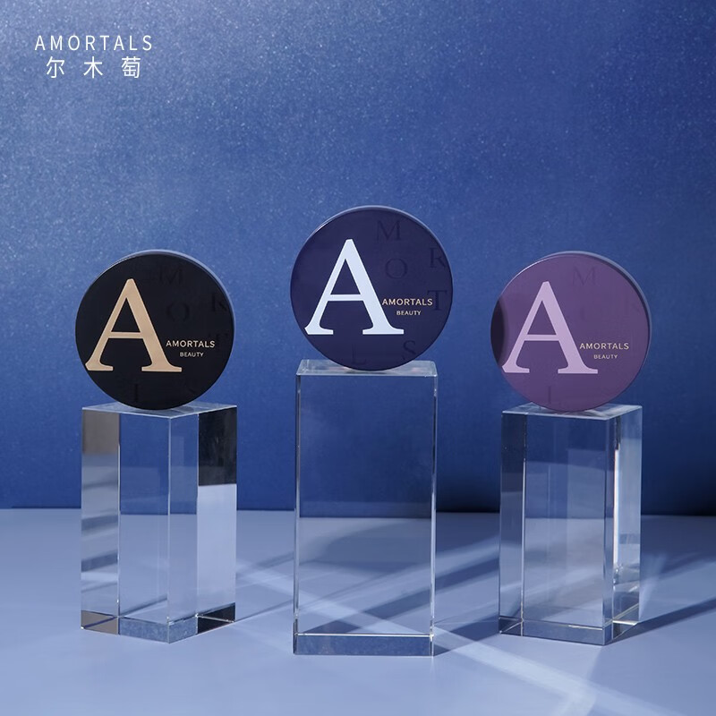 尔木萄（AMORTALS）高清丝雾散粉蜜粉定散粉妆清爽控油细致毛孔不易脱妆刷子七夕礼物 【#104微闪透】6g