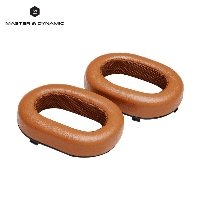 M & D (Master & dynamic) for mw65 ear pad headset Bluetooth headset wireless ear pad headset accessories a pair of Silver Brown