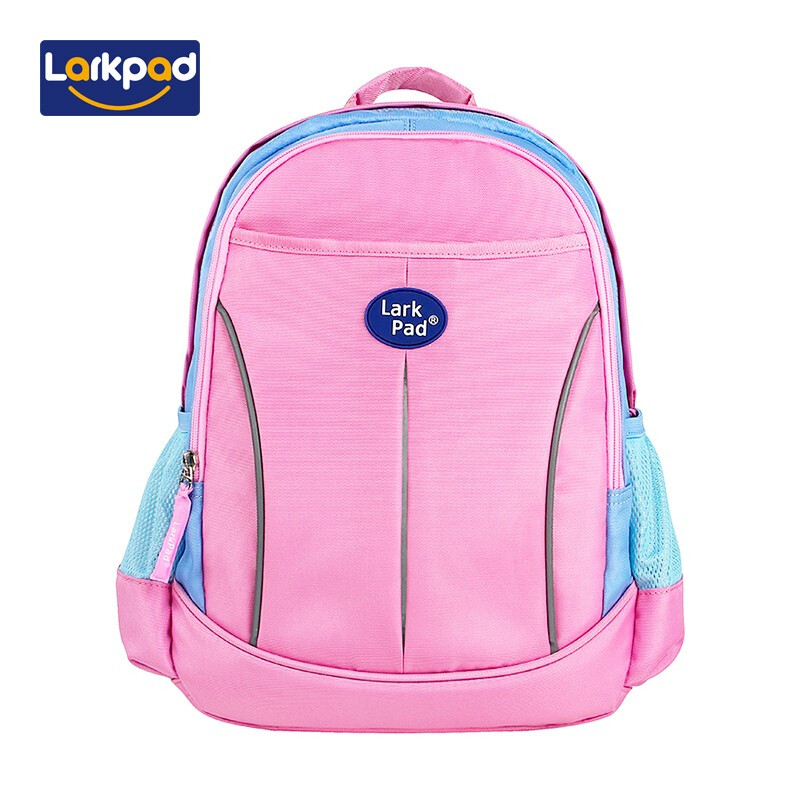 Larkpad schoolbag for primary and secondary school boys and girls Grade 3-6 ultra light load reducing children's schoolbag 128 classic powder