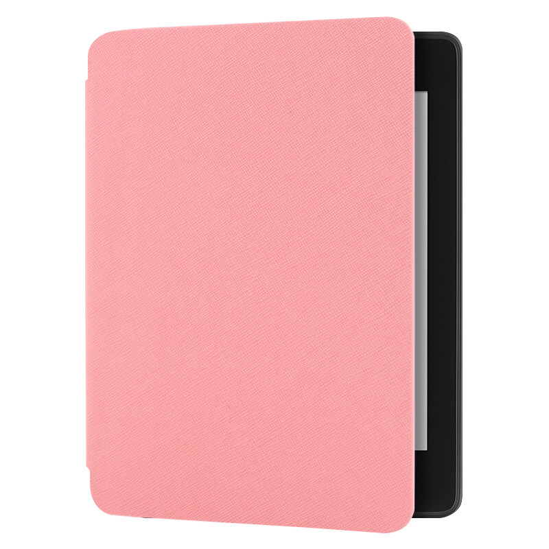Duo Chi fits the new 2018 Kindle paperwhite 4 / Kw4 protective case Amazon e-book reader sleep protective case cherry powder