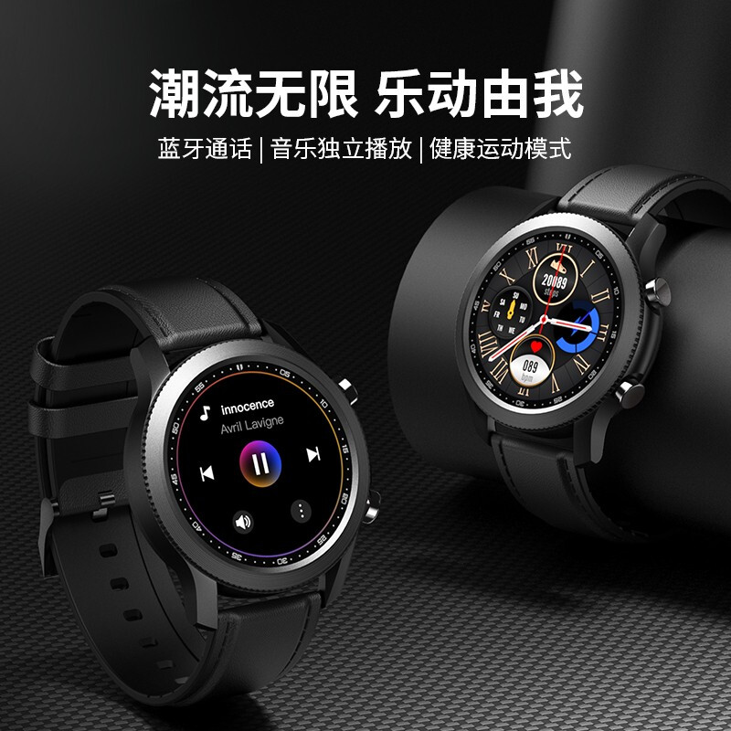 Didoe31 Bluetooth call watch music playing outdoor sports swimming fitness heart rate blood pressure monitoring multifunctional call Bracelet