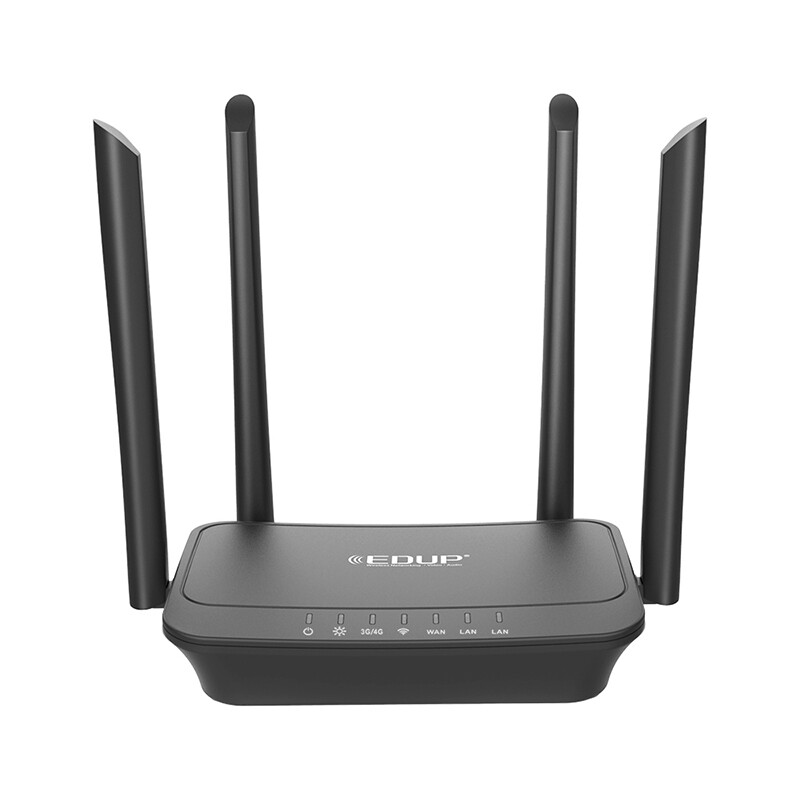 EDUP R102 4G wireless router CPE to mobile portable WiFi on-board unlimited SIM card three networks and five modes (China Mobile / China Unicom 3G / 4G Telecom 4G)