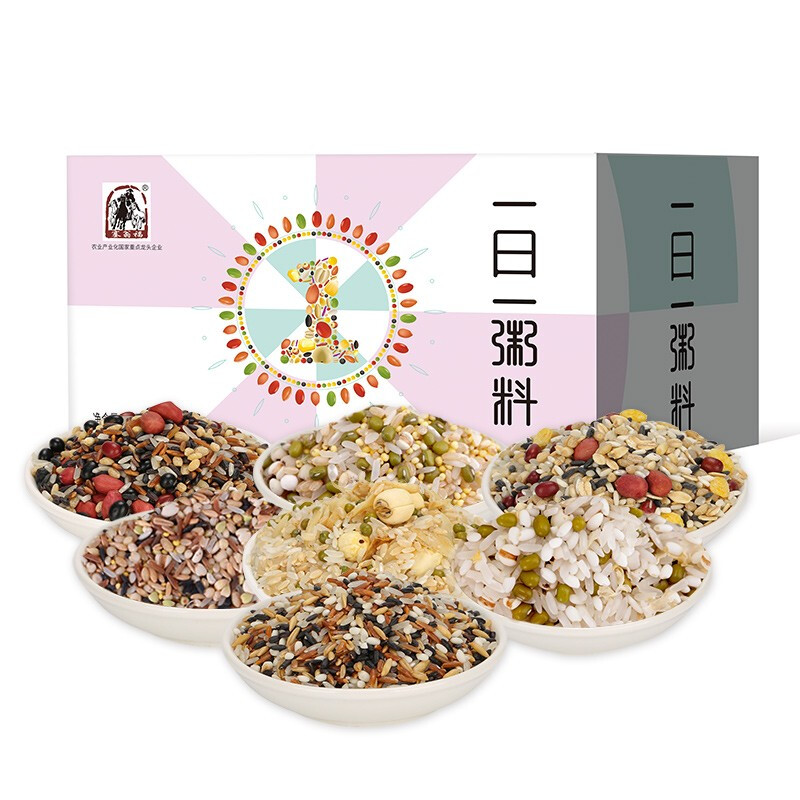 塞翁福 一日一粥料（粗粮 7天营养粥 早餐粥 礼盒装）1050g(150g*7)
