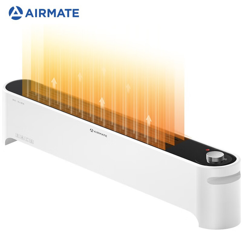 Airmate Jingpin household appliances skirting line heater electric heater energy saving electric radiator household office large area bathroom waterproof mobile floor heating wd22-x23