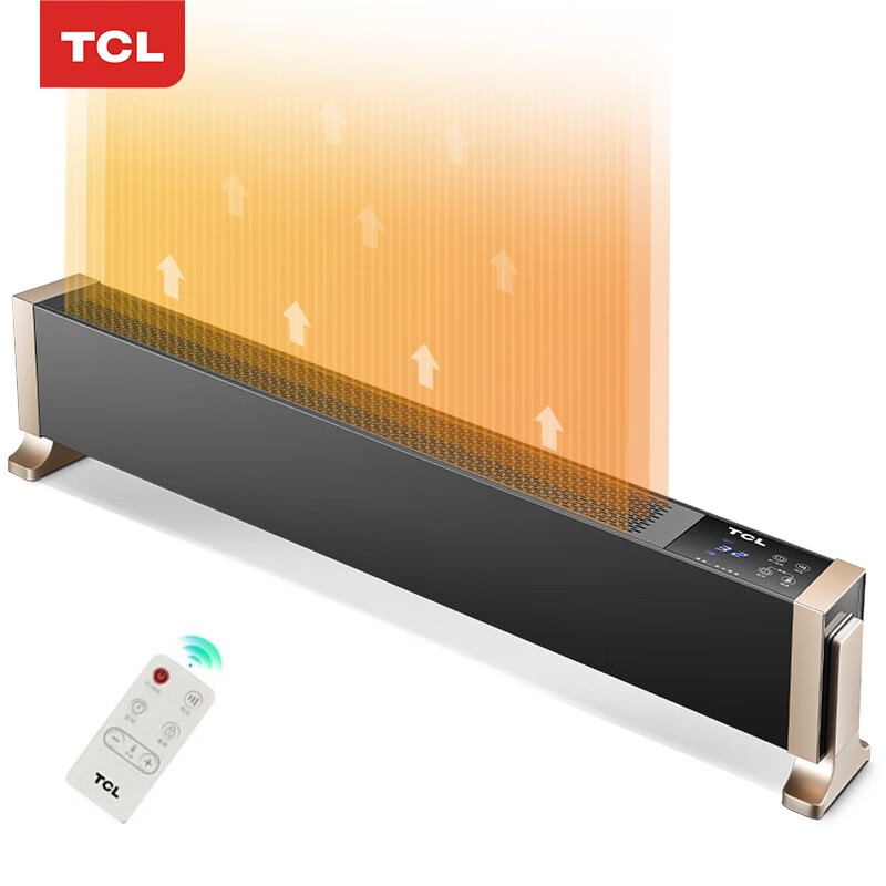 TCL skirting heater / mobile floor heating / electric heater / electric heater / household convection electric heater / electric heater / remote control timing tn-d18jr