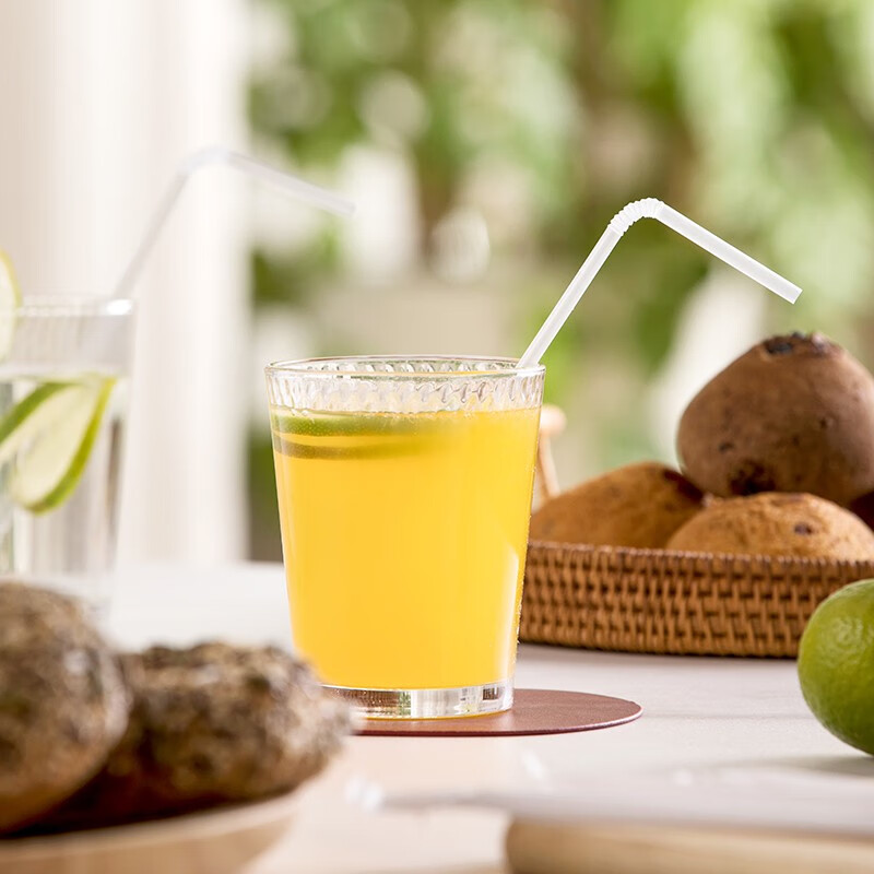 茶花（CHAHUA）吸管一次性单独包装食品级塑料孕妇产后儿童宝宝奶茶单只弯头 【4盒共800只】盒装独立可弯吸管