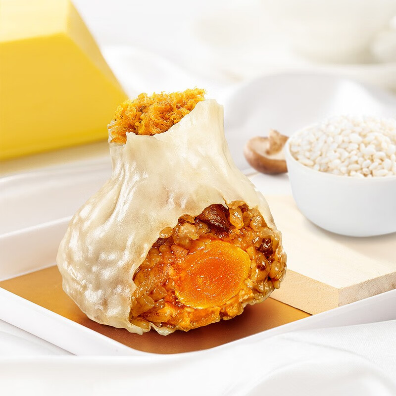 巴比咸蛋黄烧卖840g共12只早餐大烧麦生鲜面点馒头速食方便菜