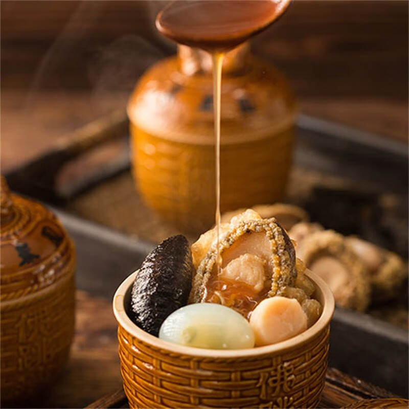 聚春园官方正宗福州佛跳墙珍鼎罐装加热即食鲍鱼花胶福建送礼中华老字号 珍鼎佛跳墙300g*1（带坛）