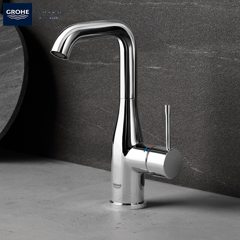 高仪grohe进口面盆龙头欧适系列单把手冷热水可旋转龙头台盆水龙头