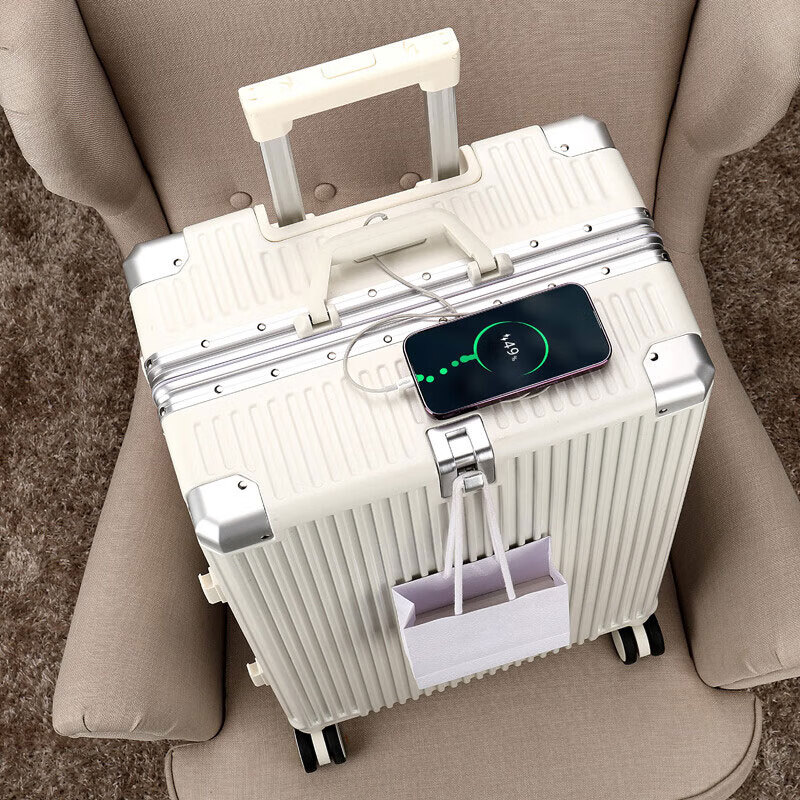 艾逸瑶选时尚铝框拉杆箱 XB-1851 行李箱