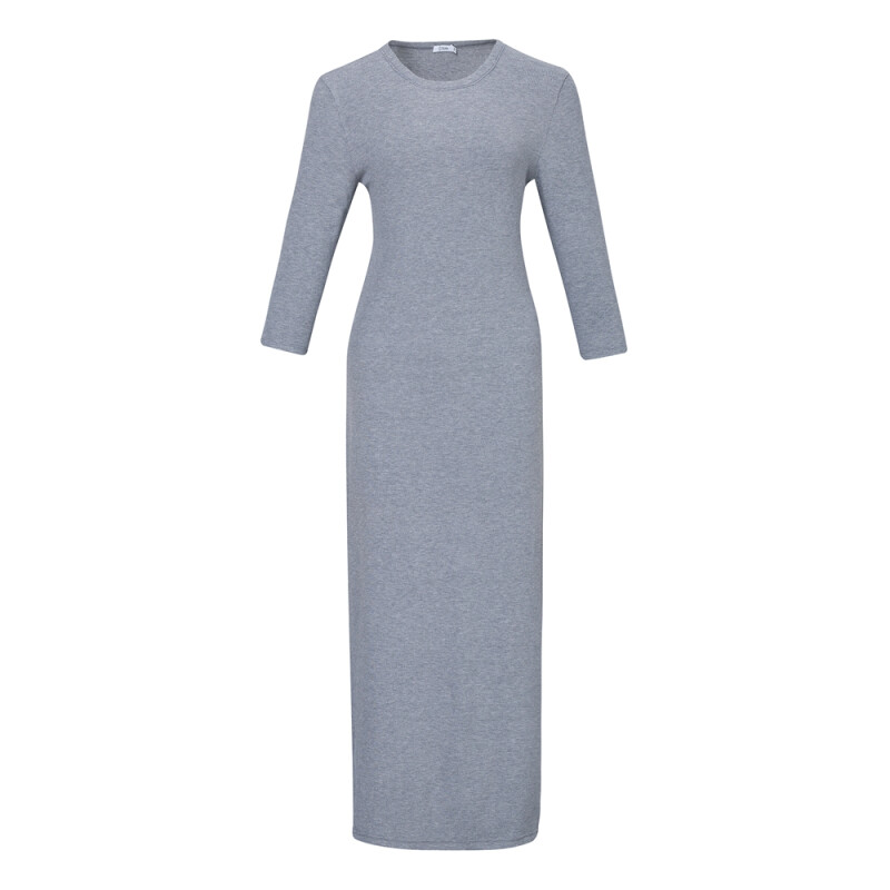 CA200105 Women's round-necked long-sleeved dress