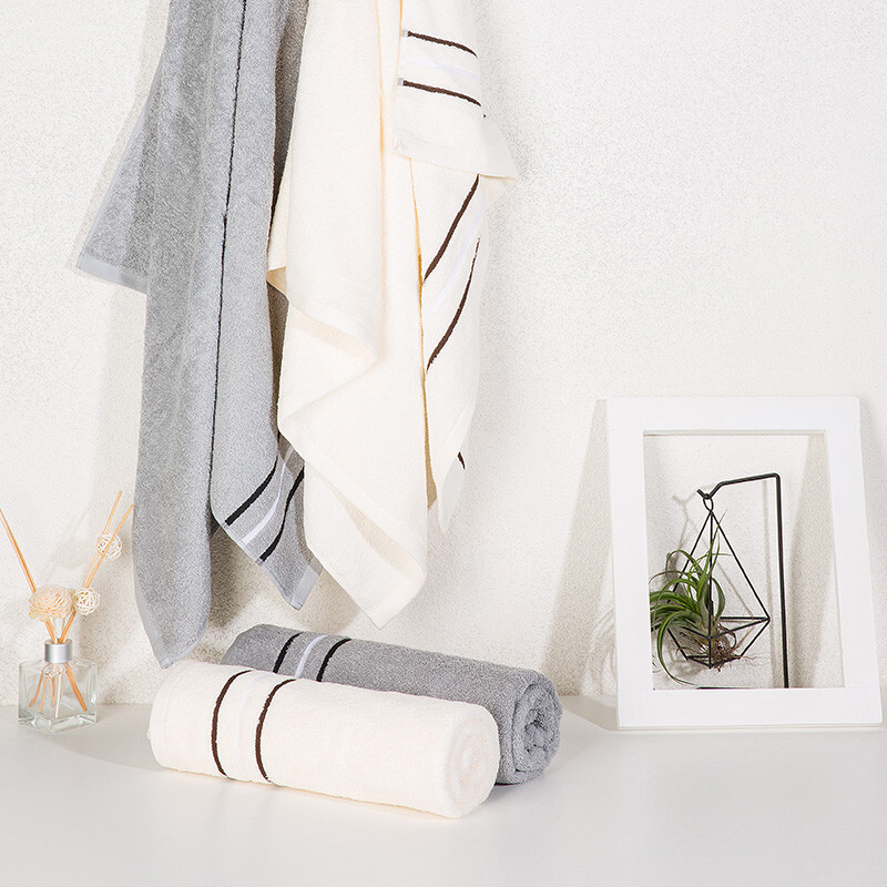 金号 清然/系列-25 浴巾单条巾选袋装 HY3118