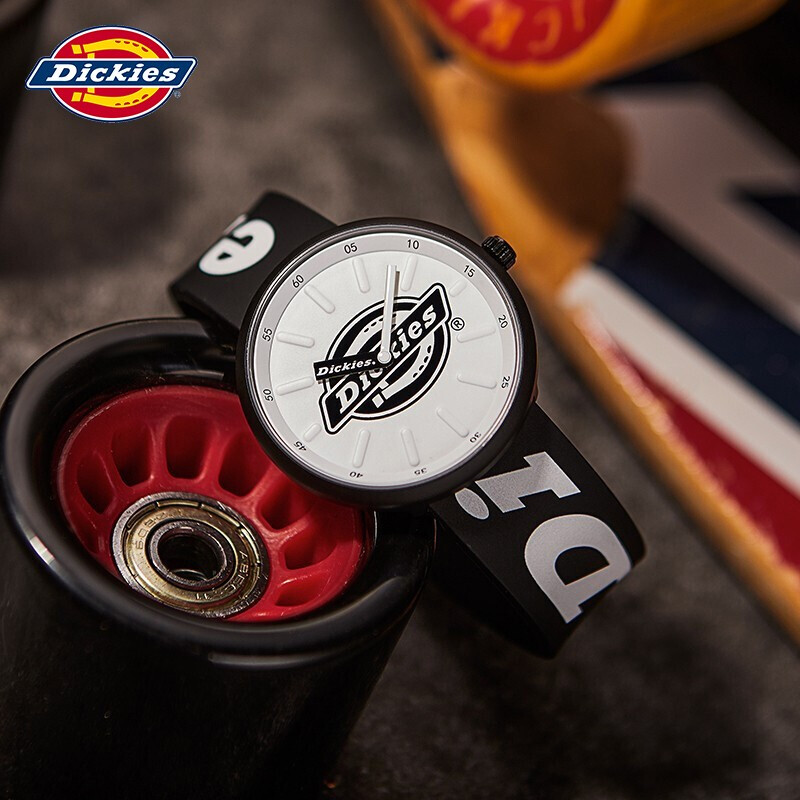 Dickies watch female couple trend silicone watch male waterproof sports student watch 200f60lyxcl-114p1-71
