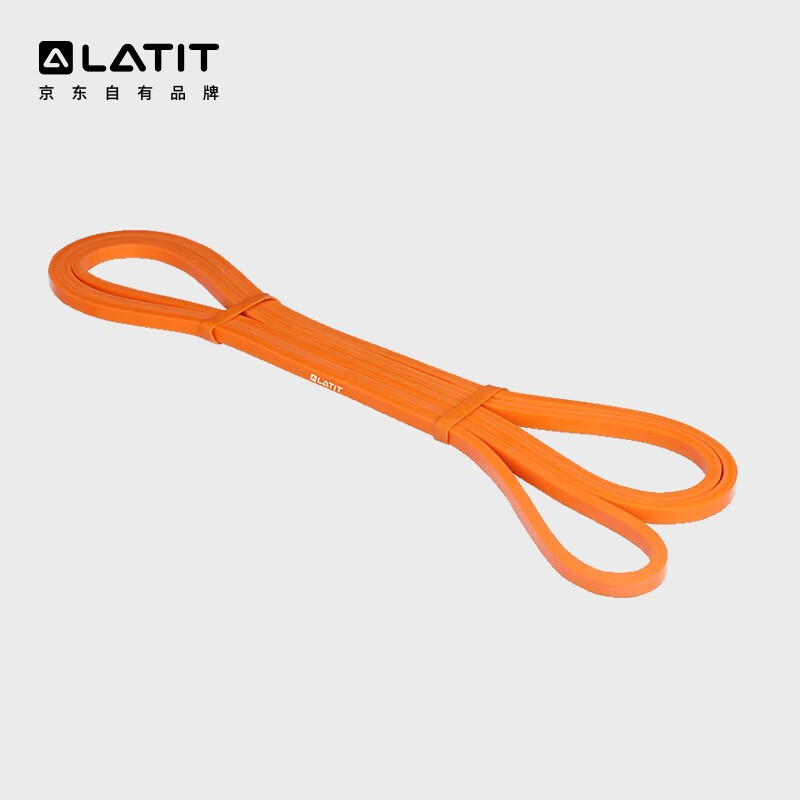 Latit [JD's own brand] resistance belt Yoga elastic belt men's and women's fitness puller pull rope pull up auxiliary elastic ring extension belt orange resistance value 10-20 pounds