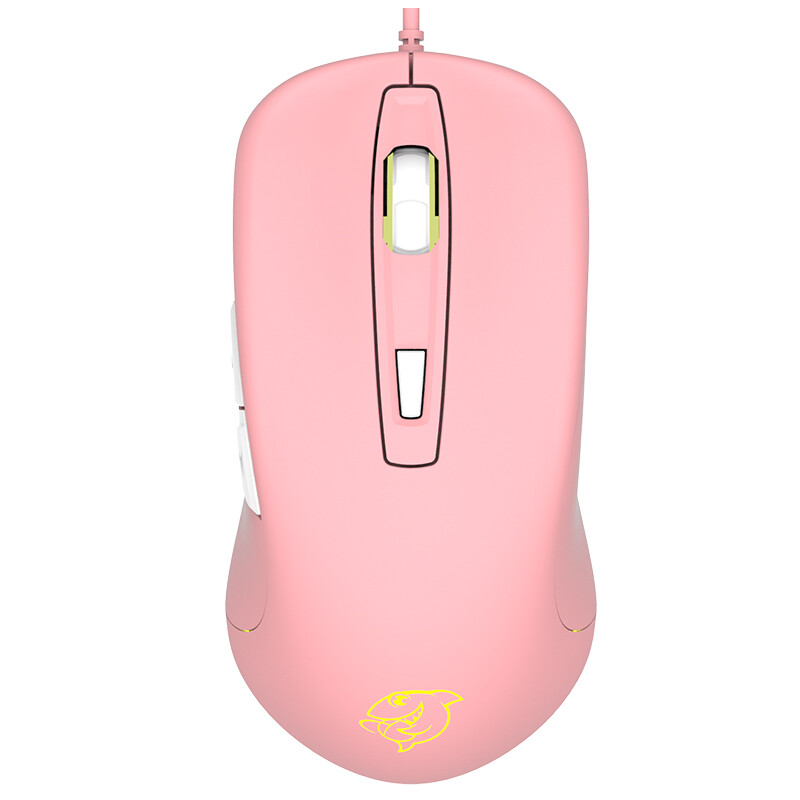 Betta (douyu. Com) dmg-110 Cherry Blossom powder game mouse wired mouse game Office Mouse wired video game chicken gun FPS mouse