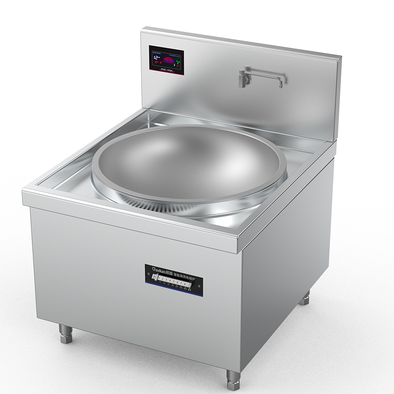 格盾(gedun)电磁炉商用 大锅灶大炒炉电炒锅凹面食堂灶台电磁灶380v