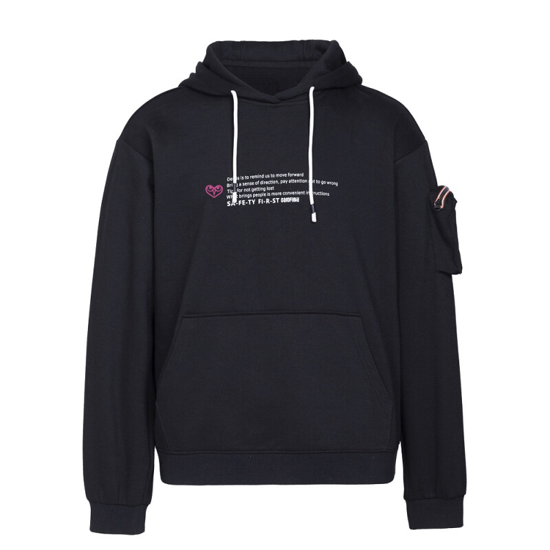 CF120014 Men's brushed  hoodie sweat shirt