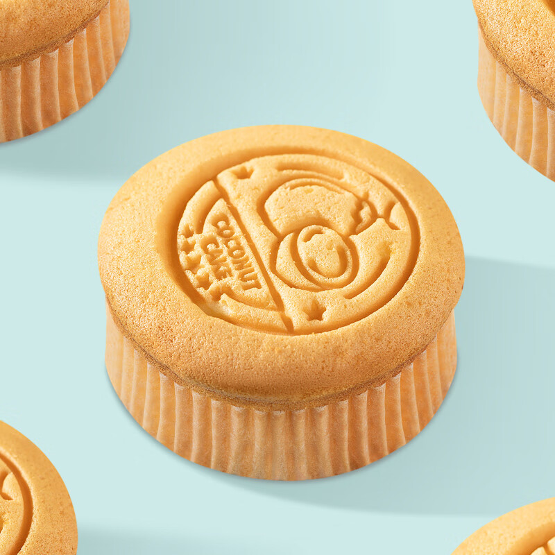 港荣蒸蛋糕办公室休闲零食面包整箱咸蛋糕儿童早餐食品糕点心饼干蛋糕 椰丝咸蛋糕 480g