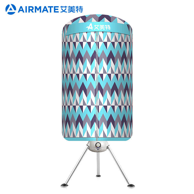 Airmate clothes dryer heater household silent baby clothes dryer capacity 10kg power 1000W double-layer cylinder hgy1002p-1