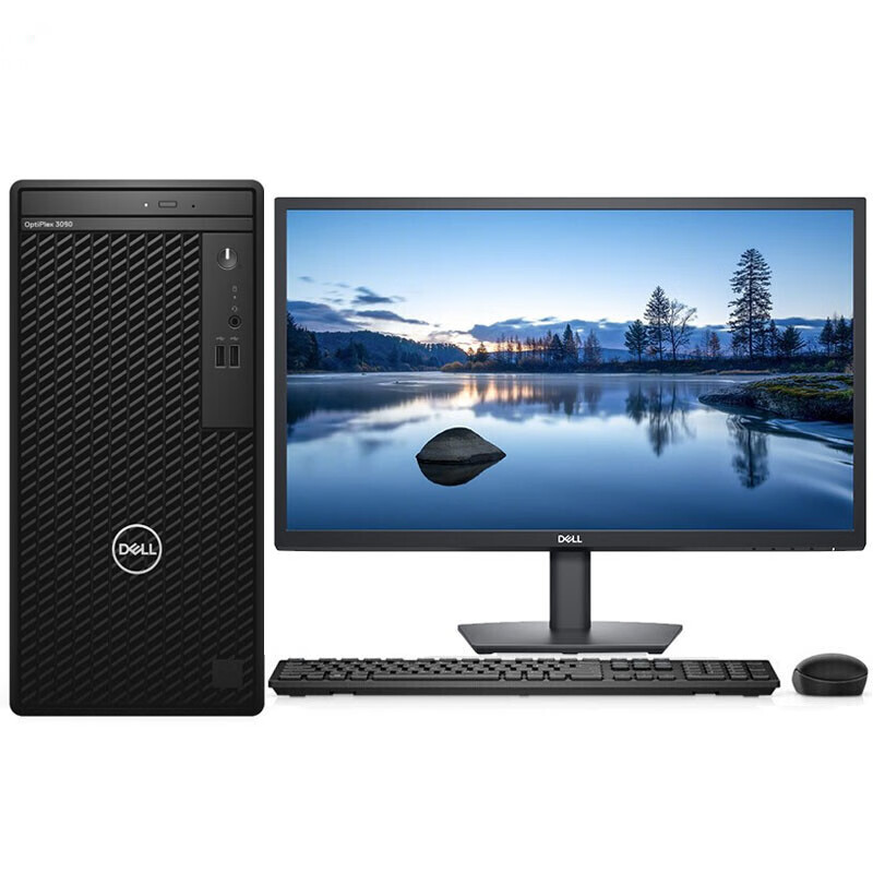 戴尔(dell)optiplex 3090mt办公商用台式电脑财务整机 i5-10505 8g