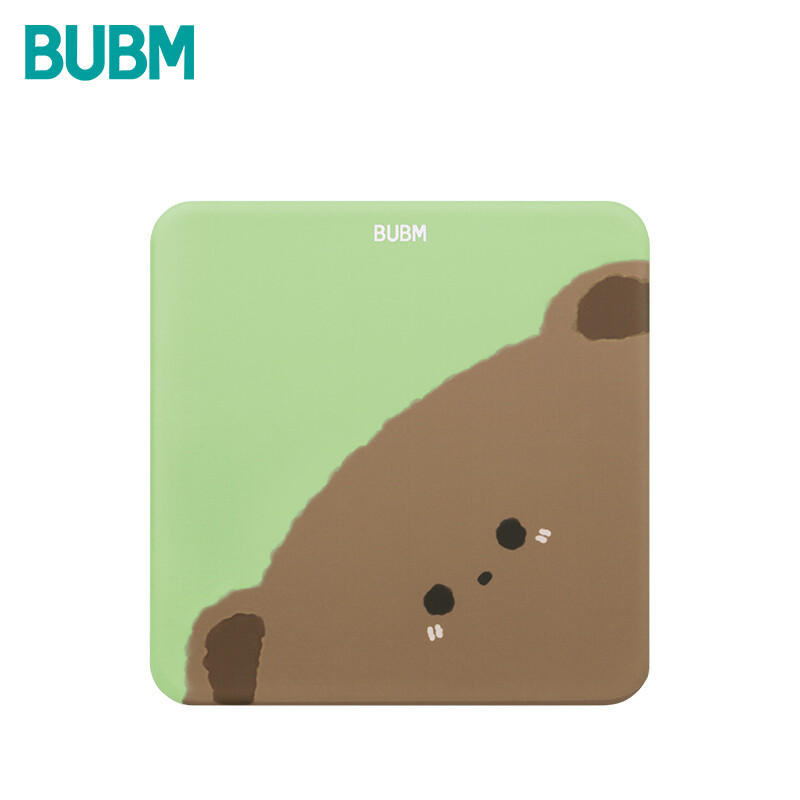Bubm cartoon mouse pad lovely office table pad game mouse pad anti slip durable laptop portable mouse pad small ktsbd-b4 bear