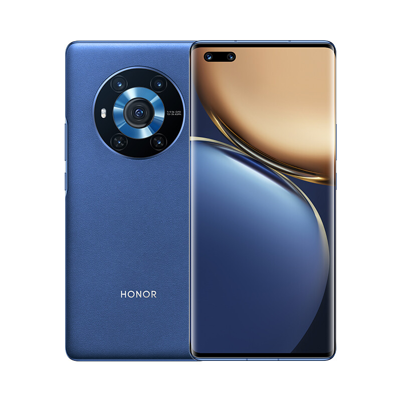 Glory magic3 Xiaolong 888 6.76 inch super curved screen multi main camera computing photography 66W super fast charging 4600mah large battery all Netcom version 8GB + 256gb dawn blue